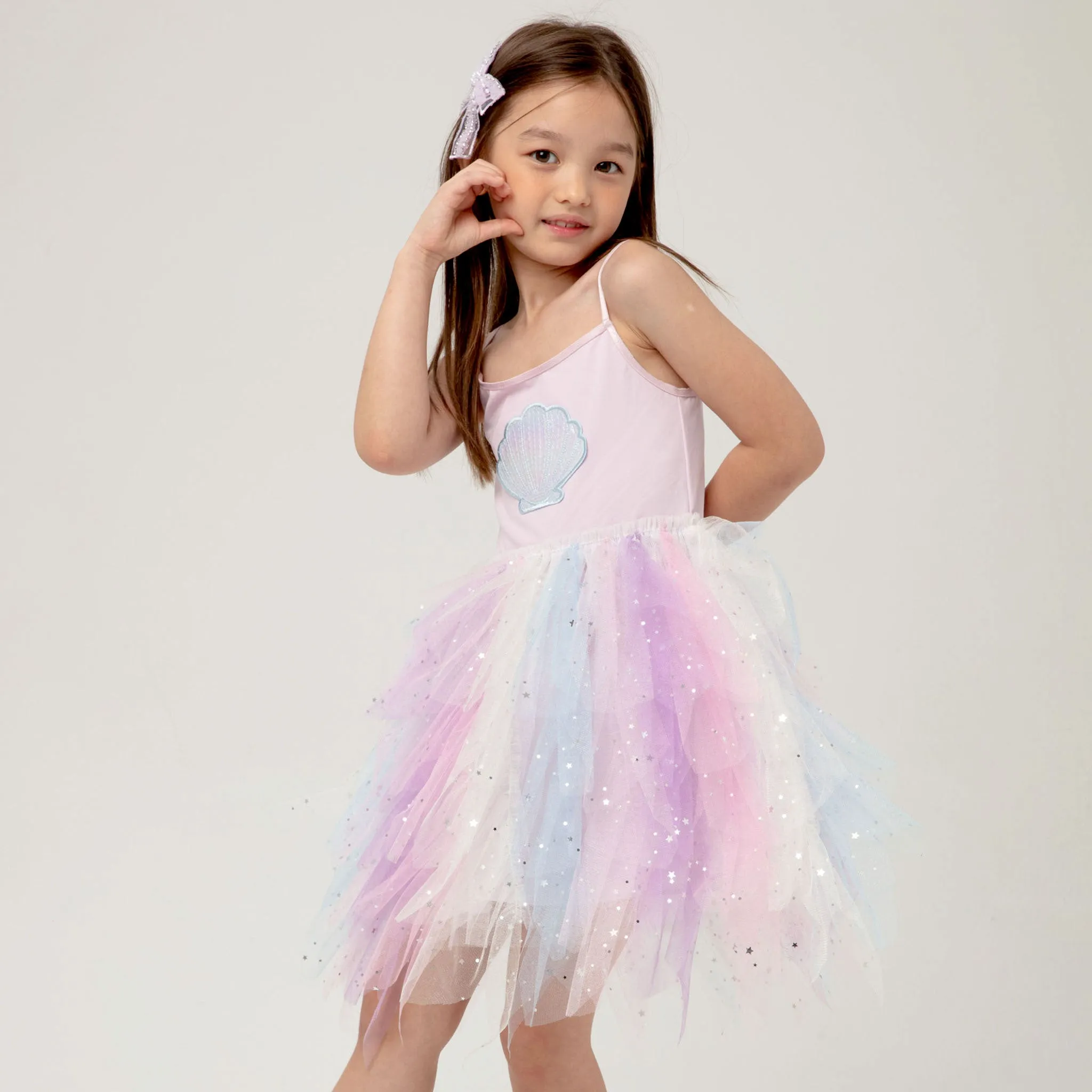 Rylee Waved Tutu Dress