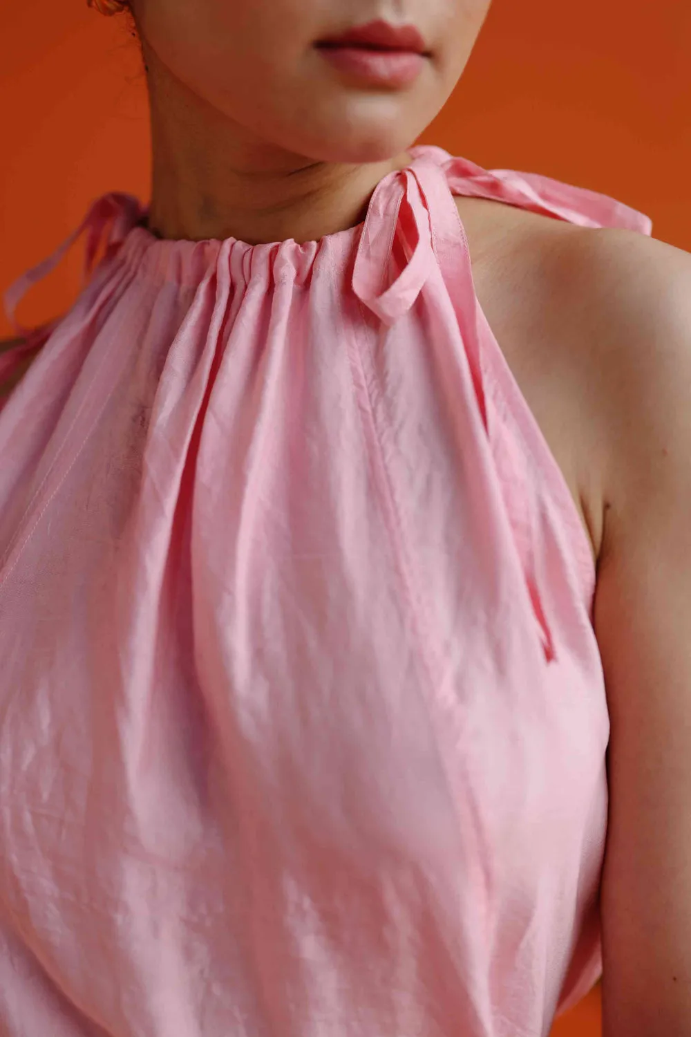 Sakura - Pink Panelled top