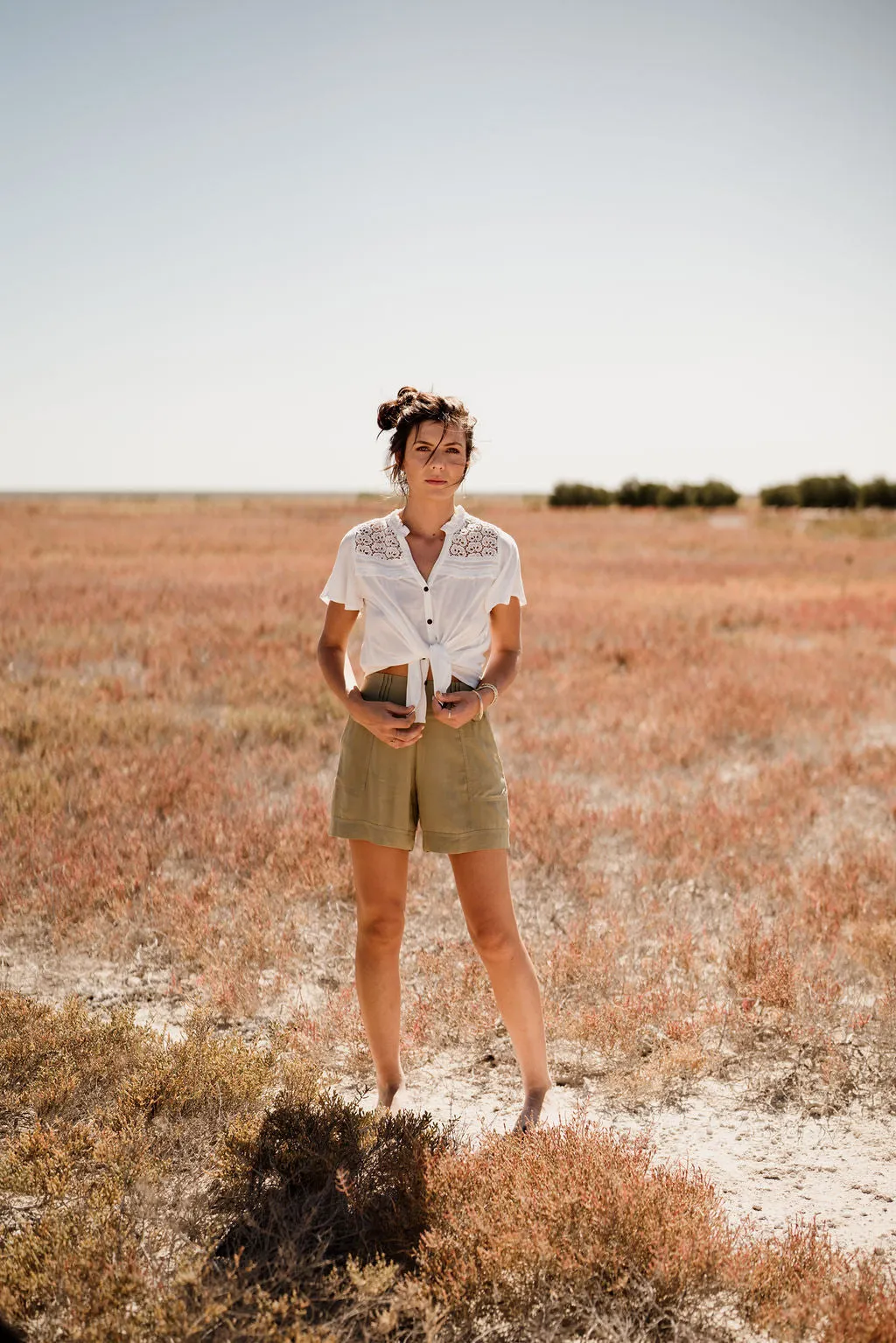 Scarlett Shirt - ivory