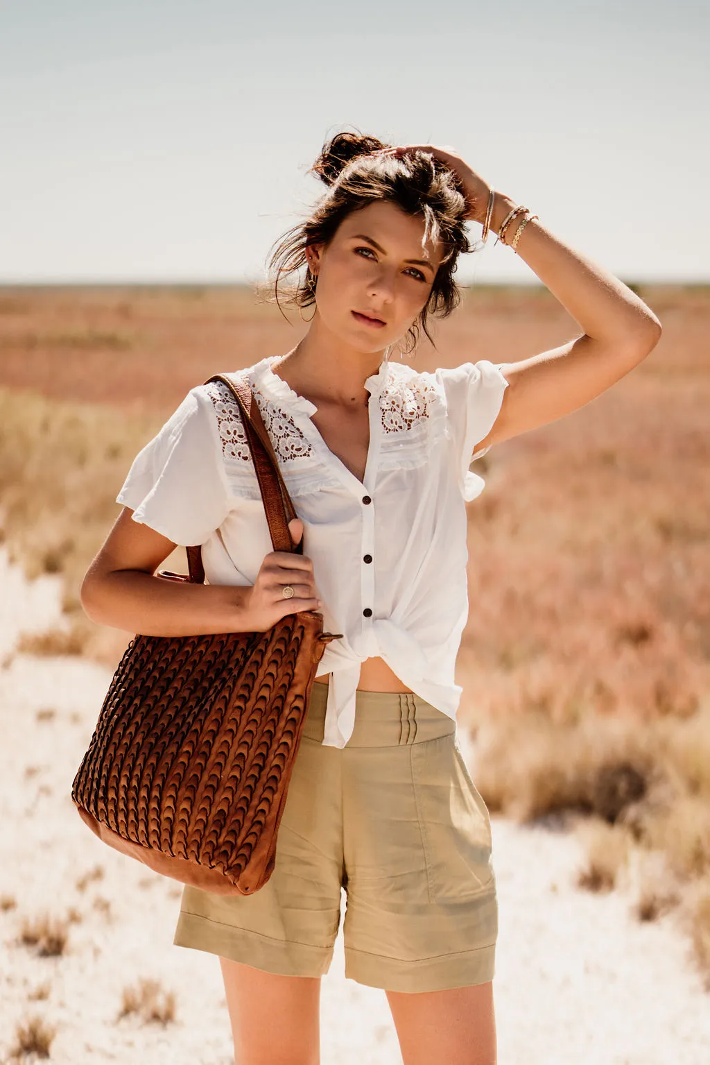 Scarlett Shirt - ivory
