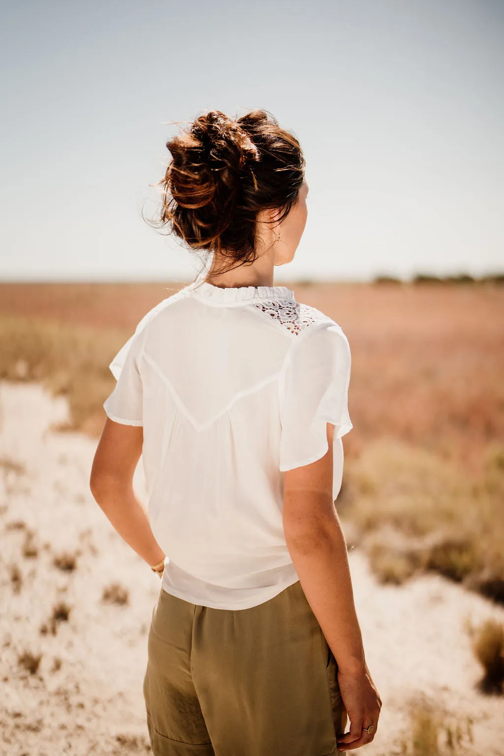 Scarlett Shirt - ivory