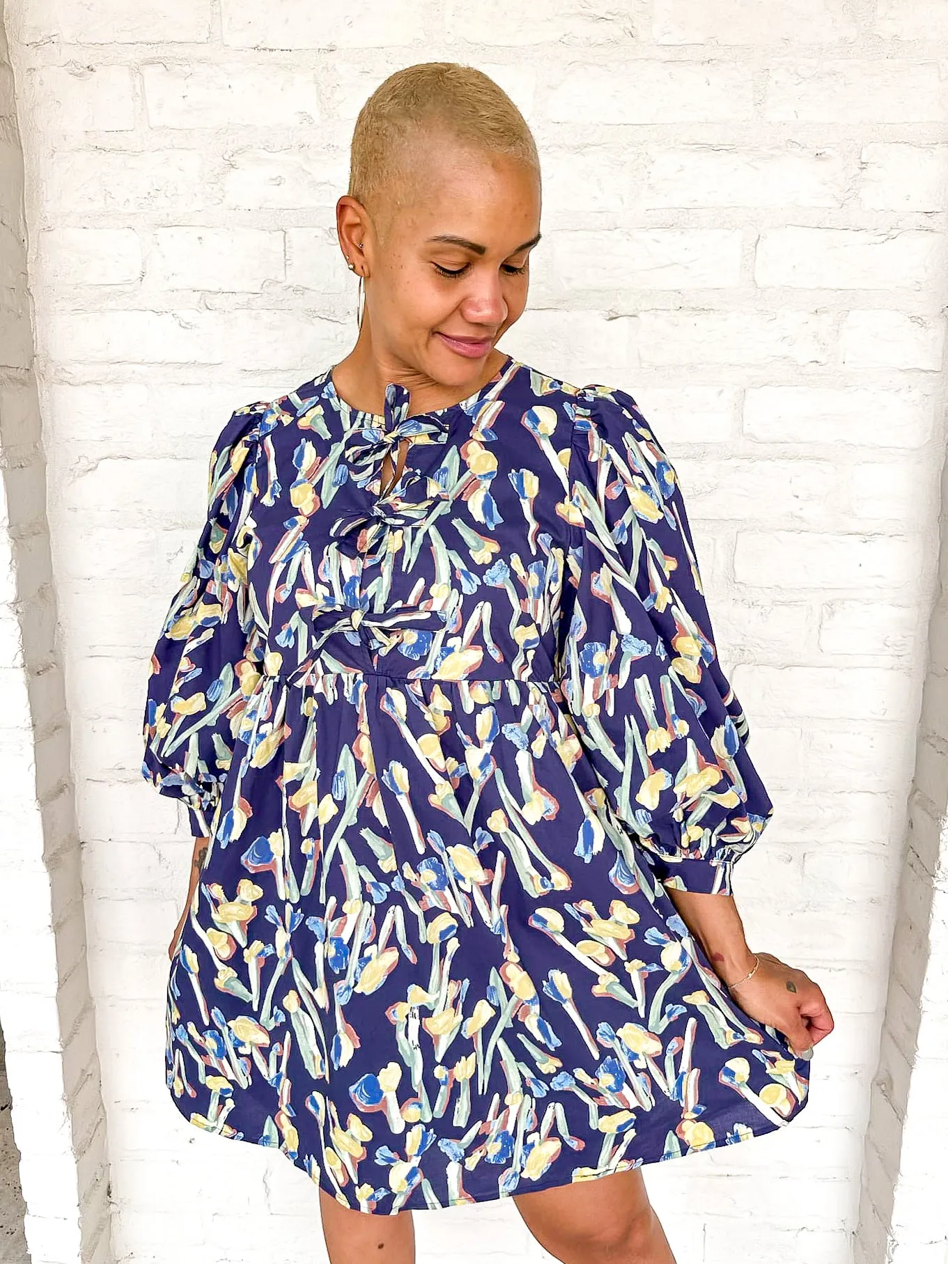 Set Sail Navy Dress