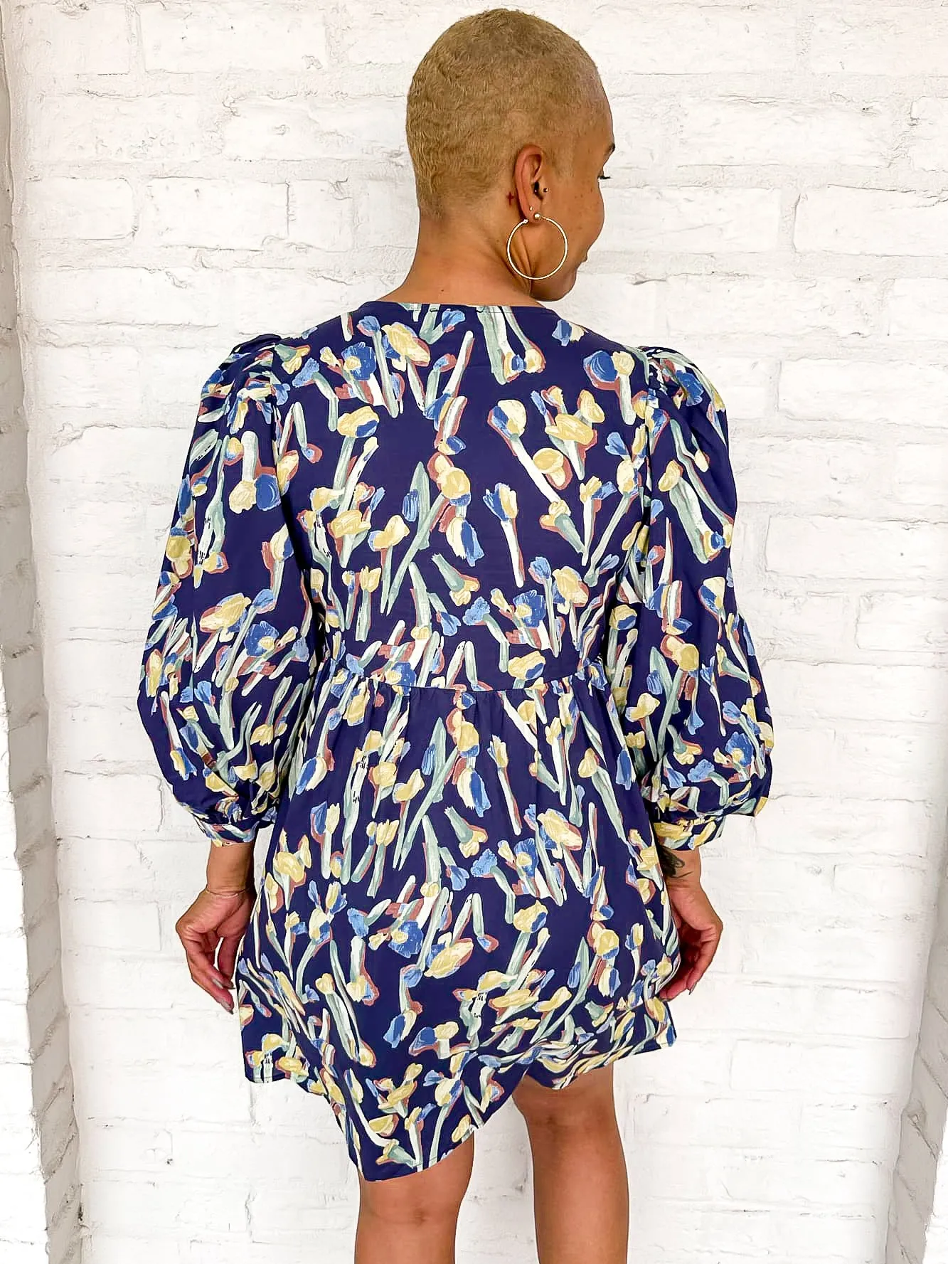 Set Sail Navy Dress