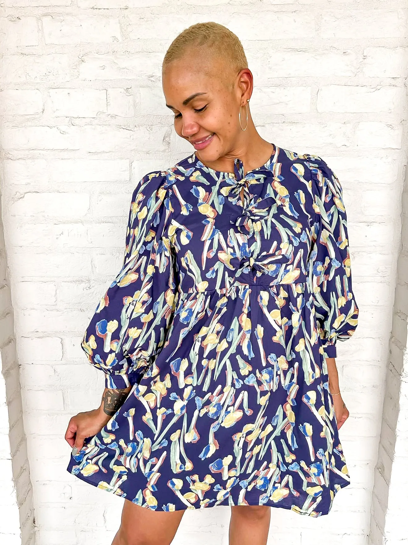 Set Sail Navy Dress