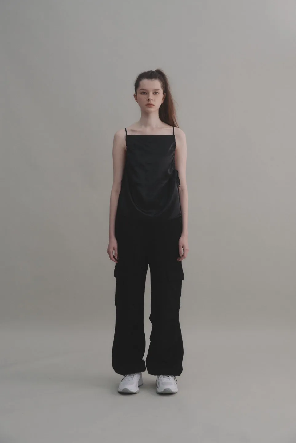 Shirring string top