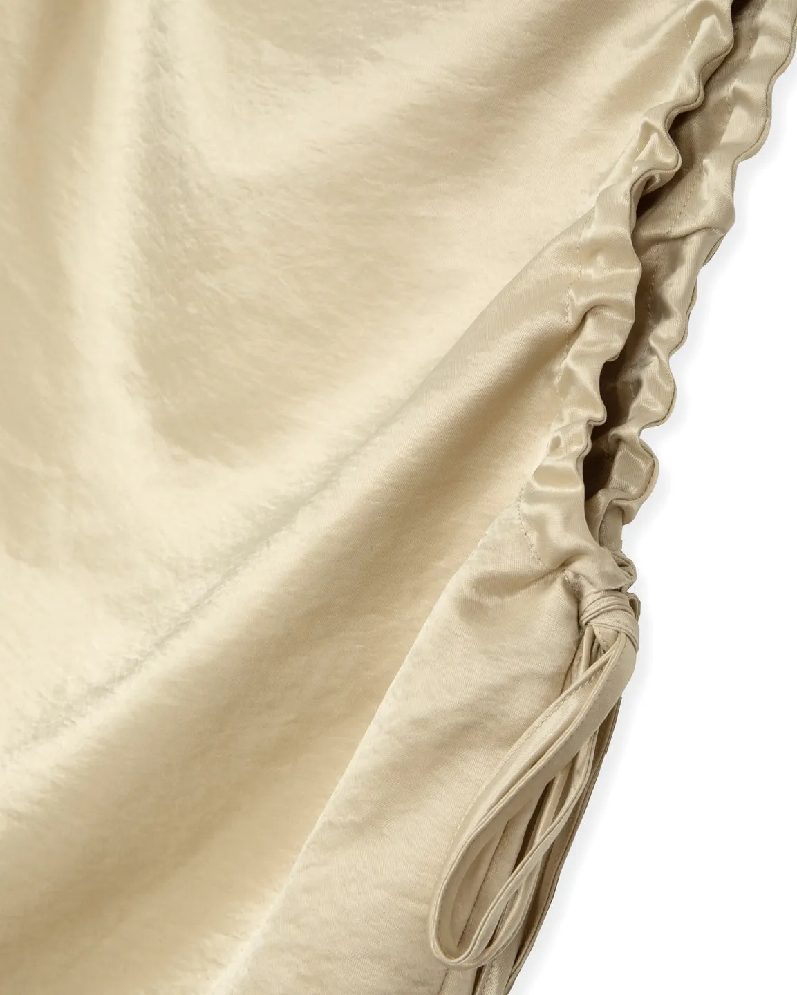 Shirring string top