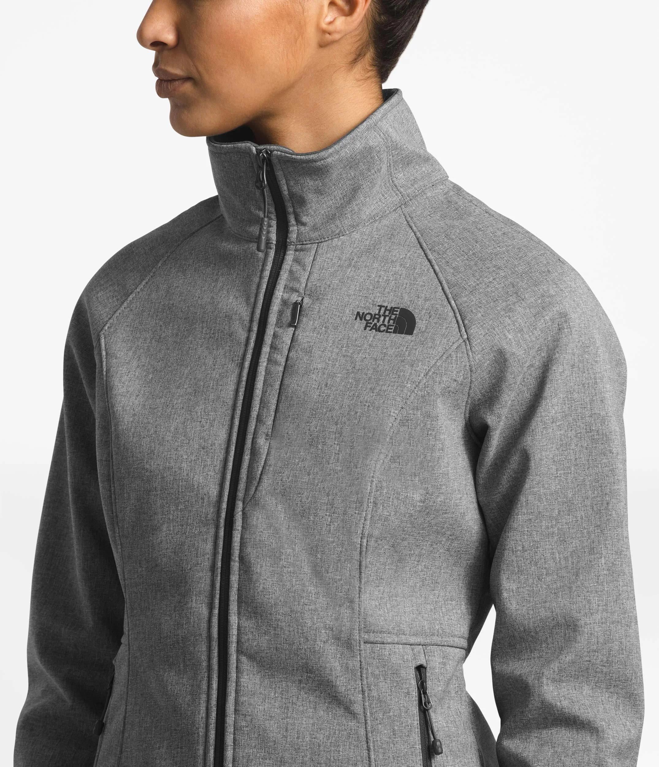 The North Face Women's Apex Bionic 2 Jacket, TNF Medium Grey Heather, Size M