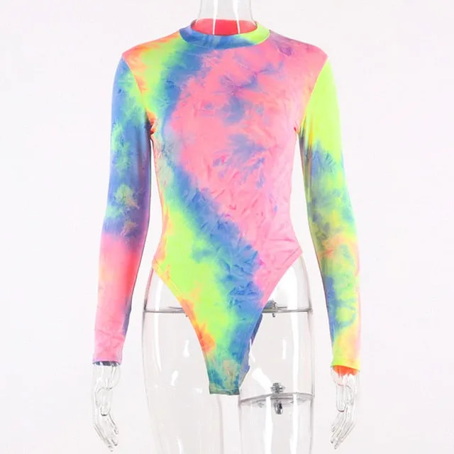 Tie Dye Eyes Bodysuit