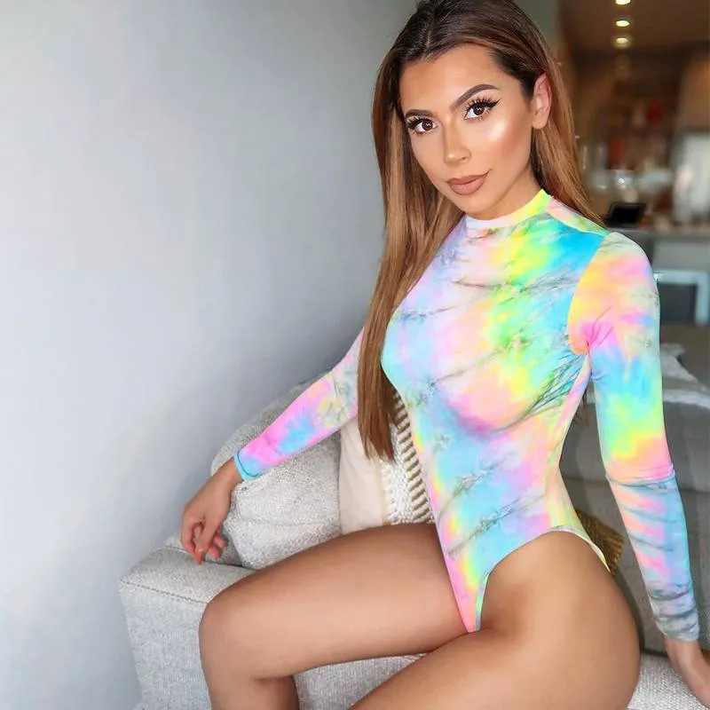 Tie Dye Eyes Bodysuit