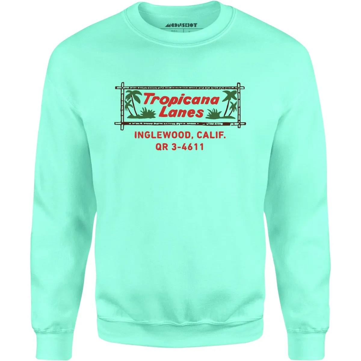 Tropicana Lanes - Inglewood, CA - Vintage Bowling Alley - Unisex Sweatshirt
