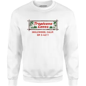 Tropicana Lanes - Inglewood, CA - Vintage Bowling Alley - Unisex Sweatshirt