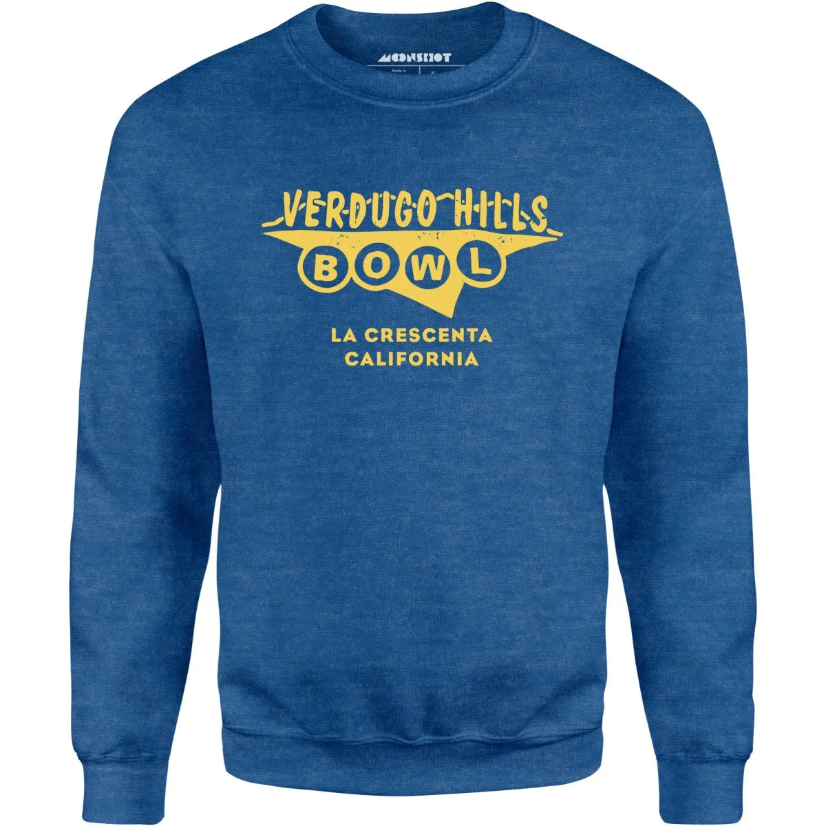Verdugo Hills - La Crescenta, CA - Vintage Bowling Alley - Unisex Sweatshirt