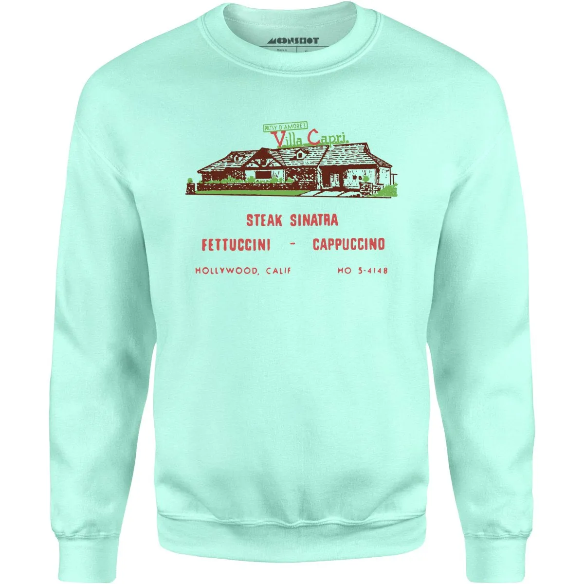 Villa Capri - Hollywood, CA - Vintage Restaurant - Unisex Sweatshirt