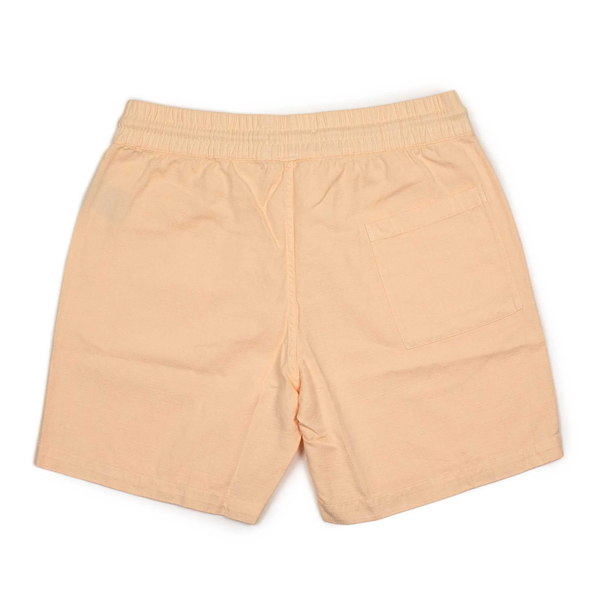 Vince easy shorts in cream check jacquard