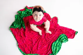 Watermelon Short Sleeve Bodysuit/Bummie Shorts Bundle