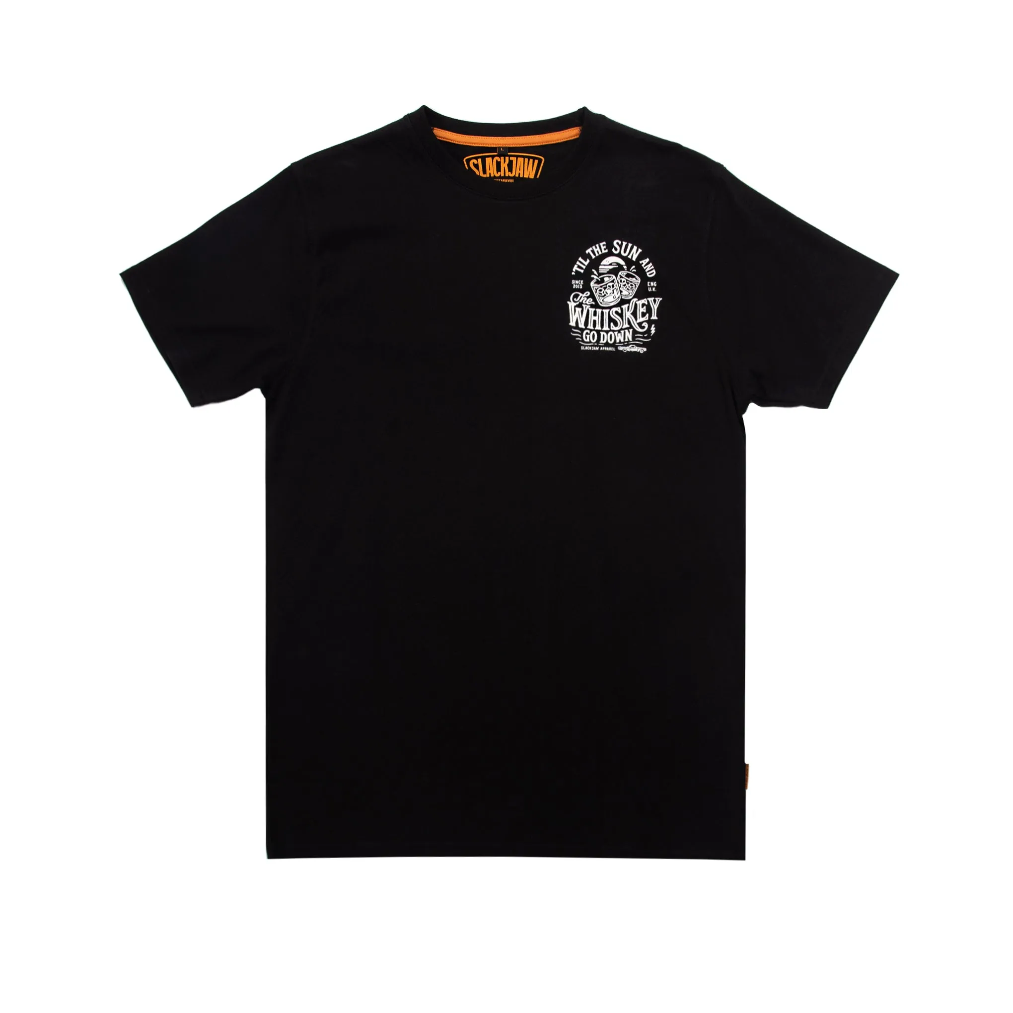 Whiskey Sunset T Shirt - Black