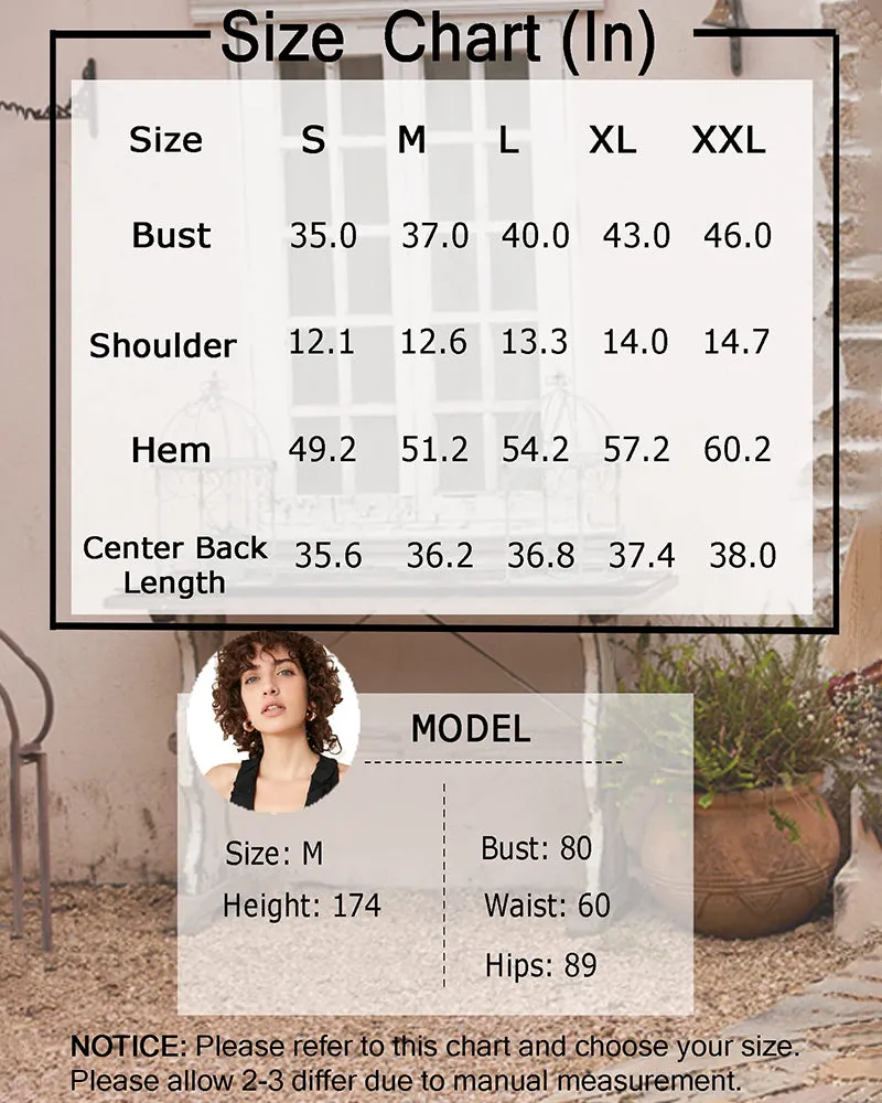 Women Summer Dresses Beach Floral Sleeveless Tshirt Sundress Pockets Casual Loose Flowy Tank Dress - Zeagoo (Us Only)